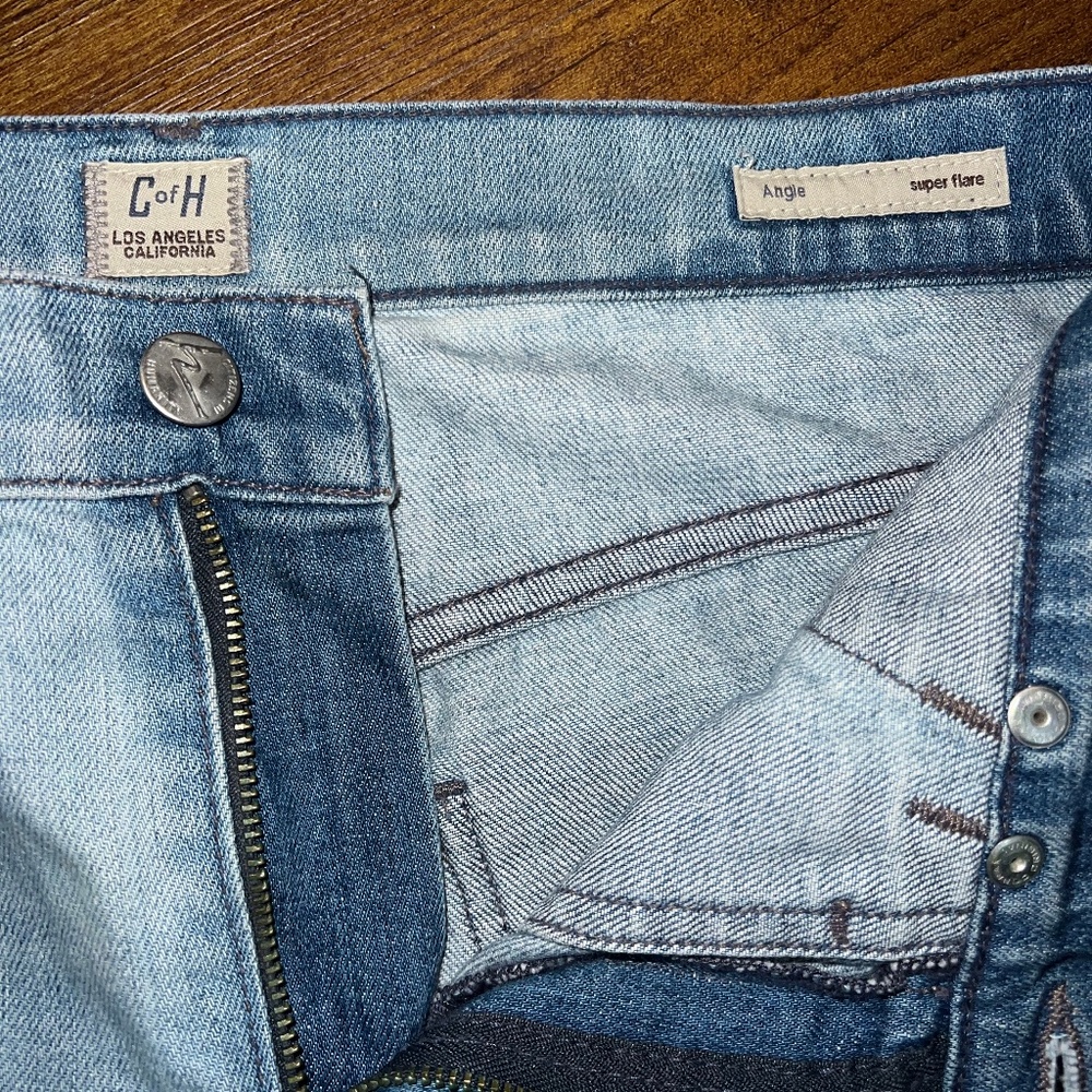 C of H Los Angeles Vintage Flare Jeans, Size S